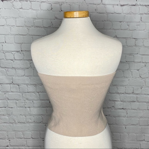 TOPSHOP Sweater Tube Top - Picture 7 of 7